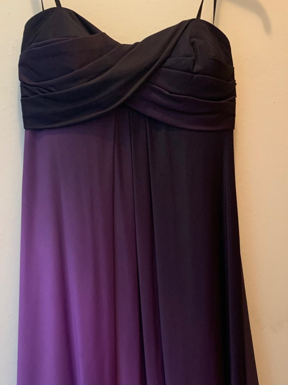 Purple mini bubble dress